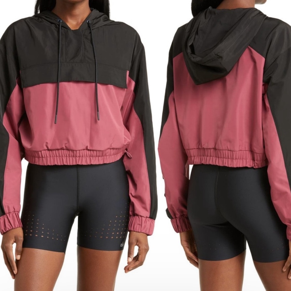 Alo crop jacket size Small
